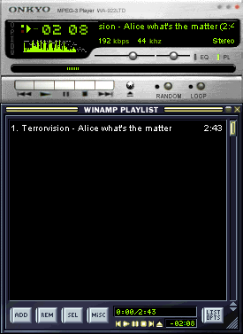 WinAmp Player